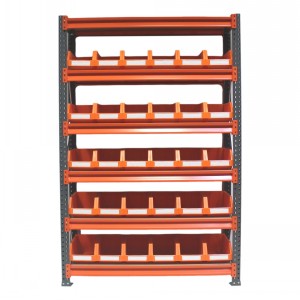 MegaRack Shelving & 30 x OrangaBin Parts Bin Kit